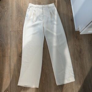 Aritzia Wilfred Cream Pants